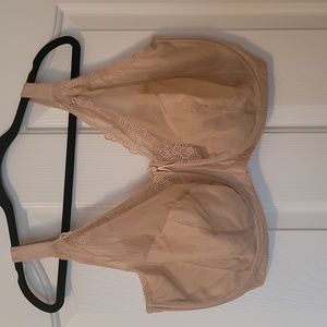 Lane bryant beige bra
